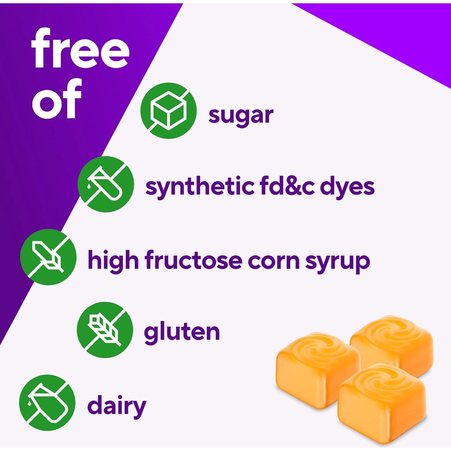 Vitafusion GLP-1 Soporte Gummy Vitaminas D, B12 y Folato 90 Unidades