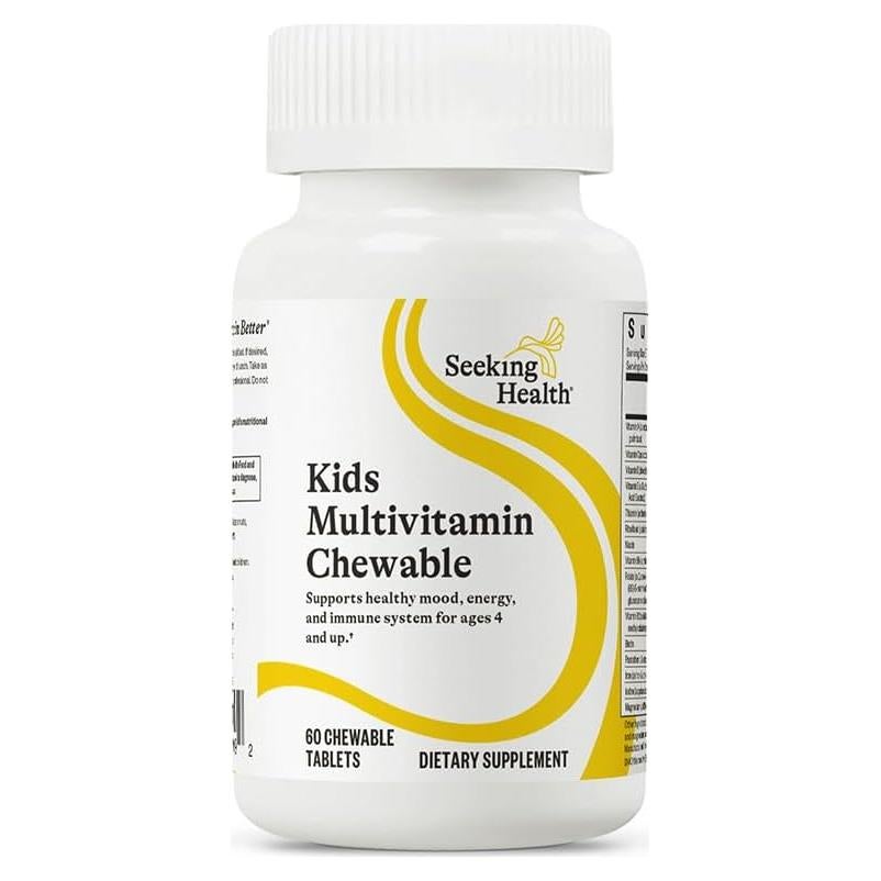 Multivitamina Masticable para Niños Seeking Health 60 Tabletas