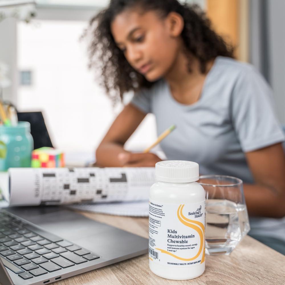 Multivitamina Masticable para Niños Seeking Health 60 Tabletas