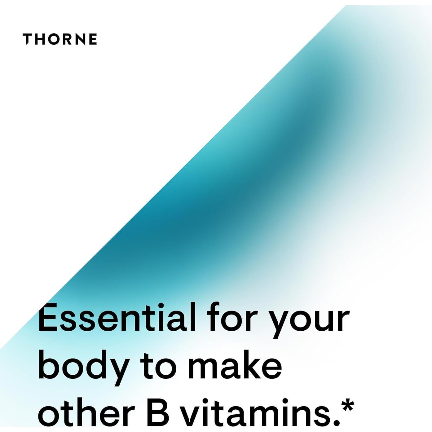 Riboflavina 5'-Fosfato Thorne - Vitamina B2 Activa 60 Cápsulas