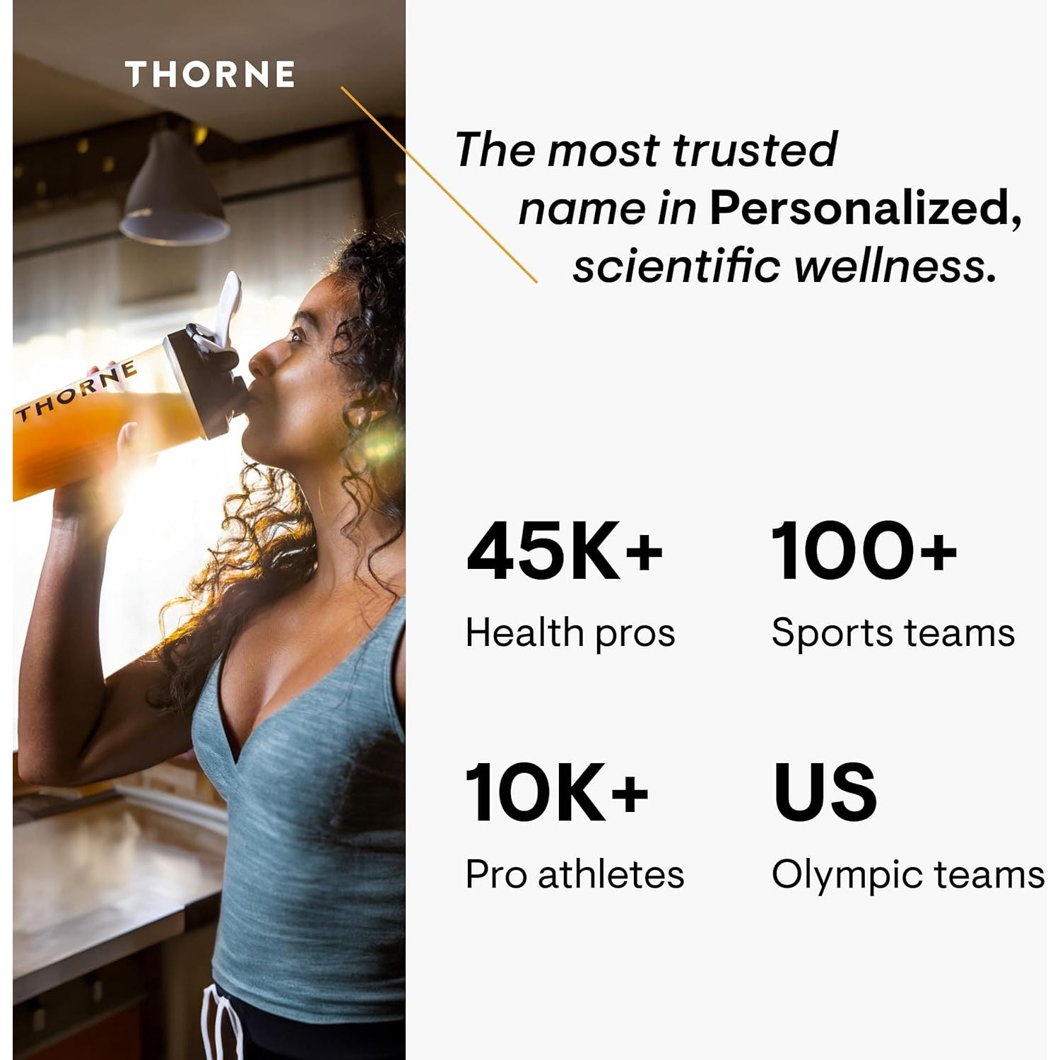 Suplemento Inmunológico Thorne - Vitamina D3 y C - 30 Porciones