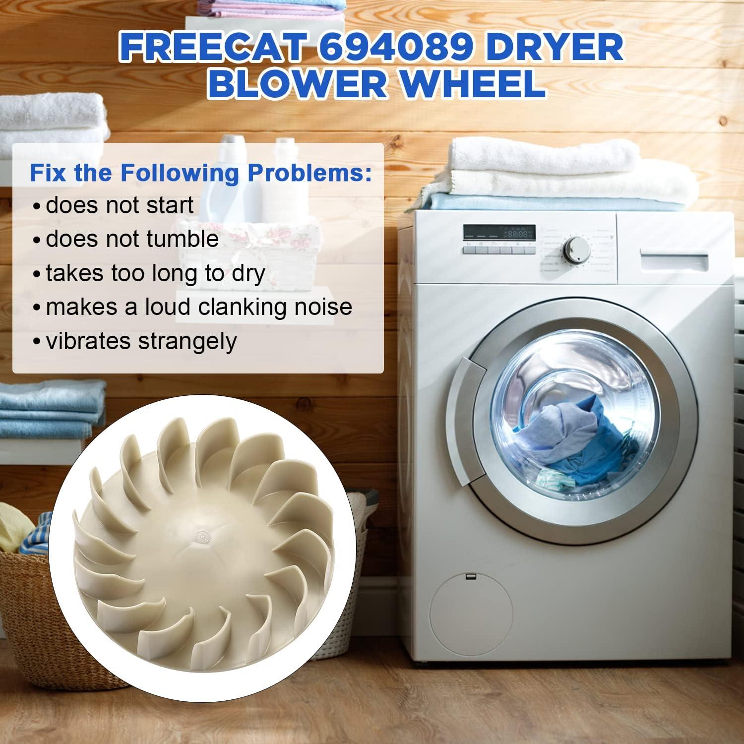 Rueda de Soplador FreeCat 694089 para Secadoras 21,91 cm