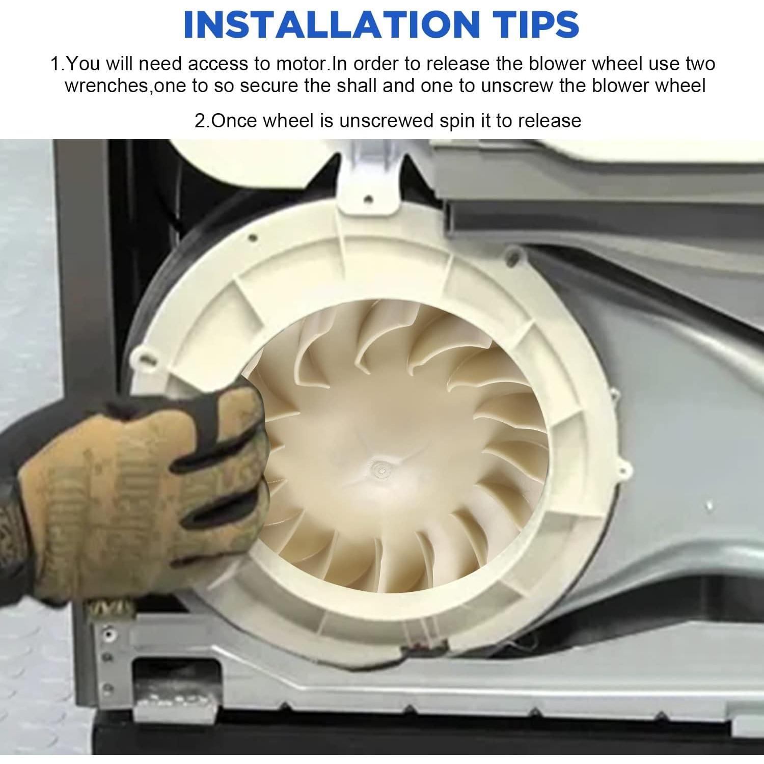 Rueda de Soplador FreeCat 694089 para Secadoras 21,91 cm