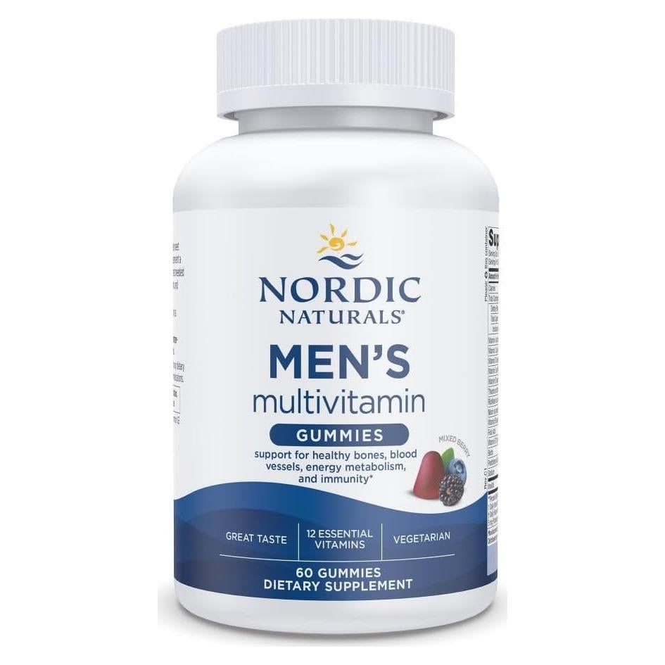 Gomitas Multivitamínicas para Hombres Nordic Naturals 60 Unidades