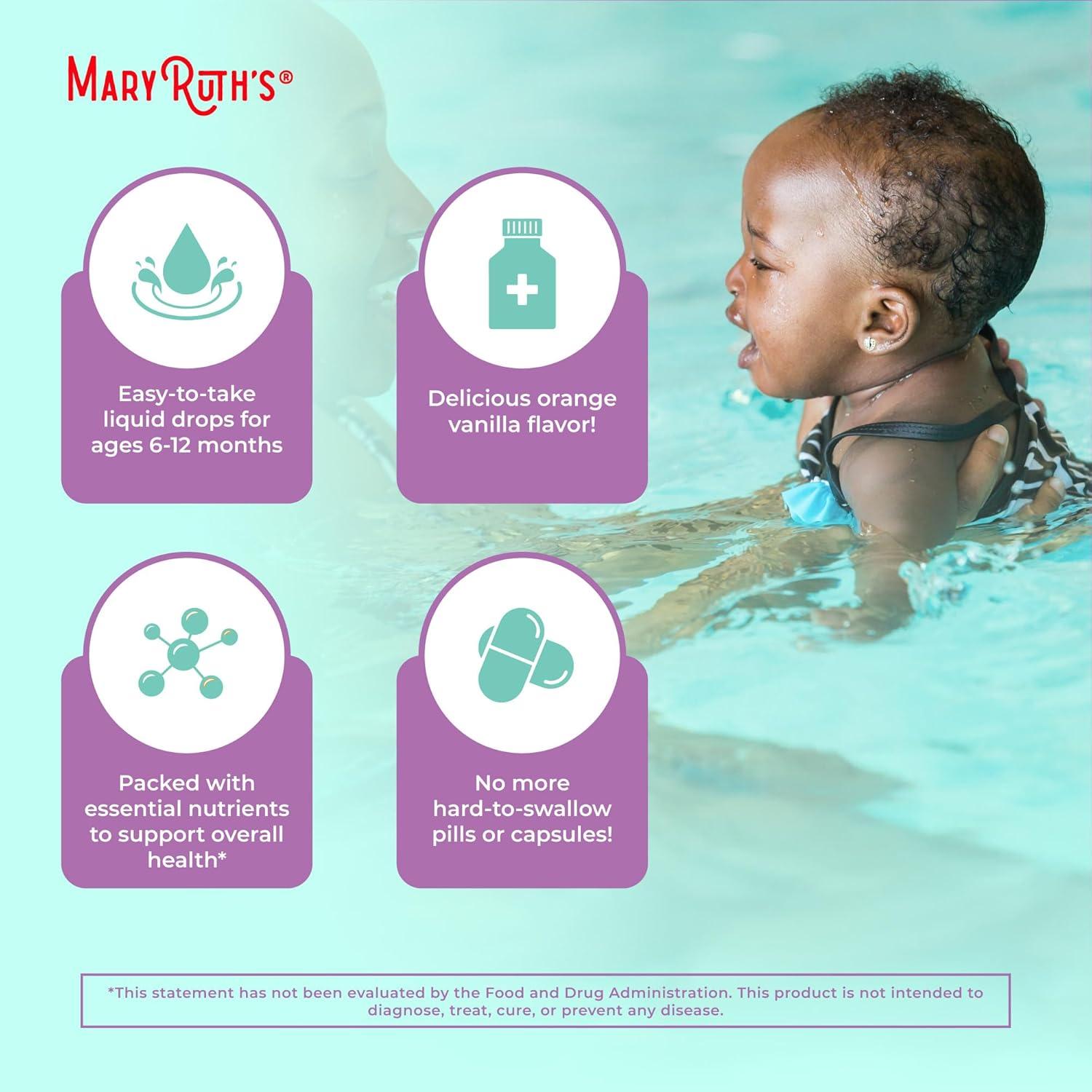 Gotas Líquidas Multivitaminas Orgánicas MaryRuth 59.15 ml