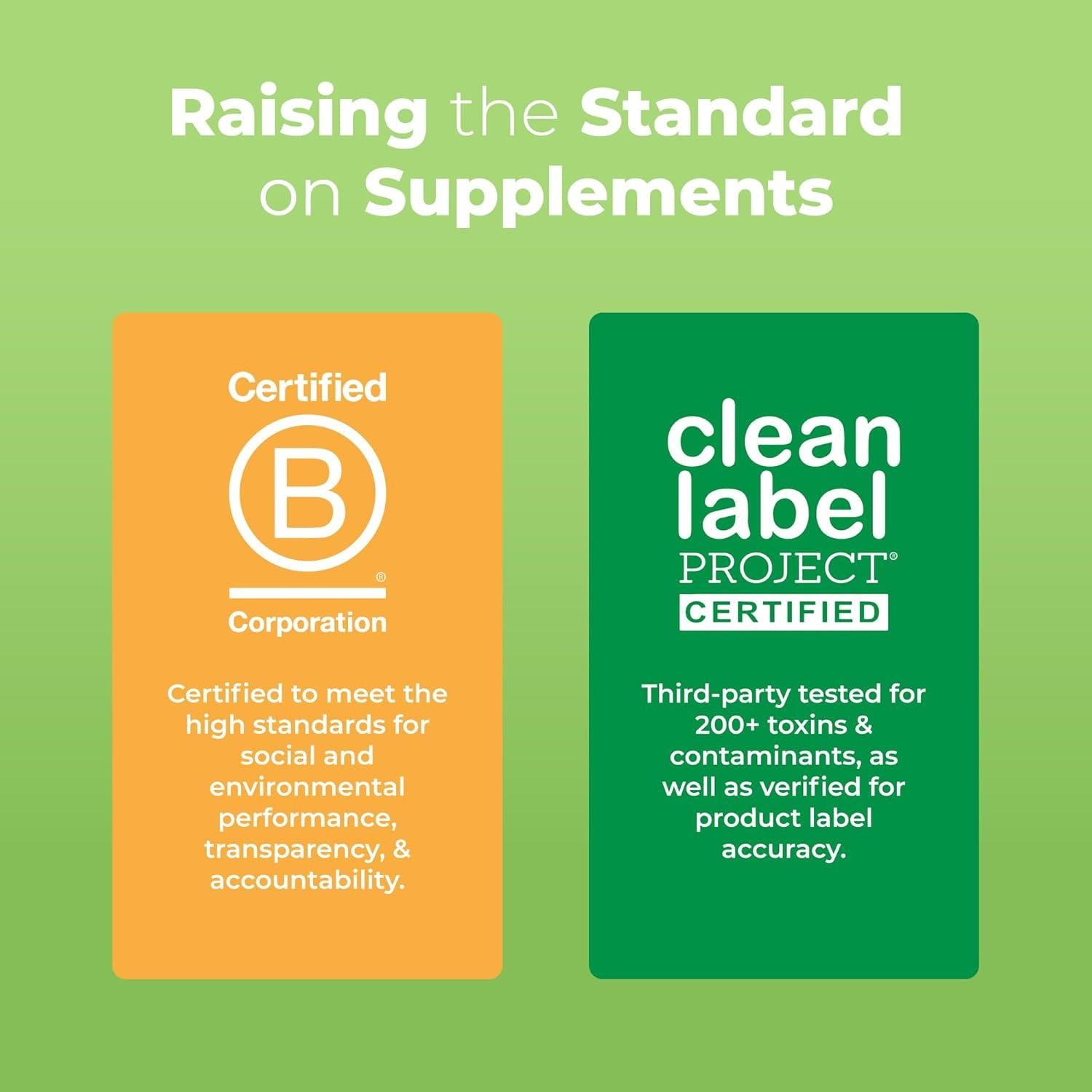 Gomas de Fibra Veganas MaryRuth para Niños 60 Unidades