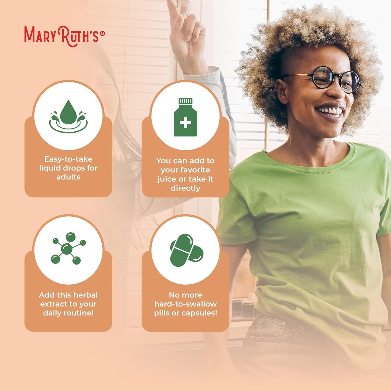 Extracto Líquido de Semilla de Fenogreco Orgánico MaryRuth's 30ml