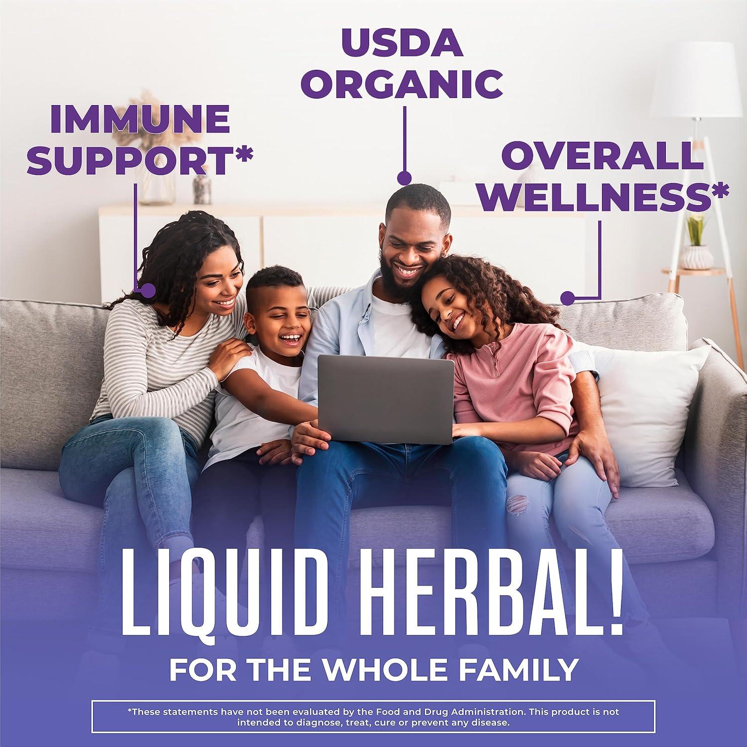 Jarabe de Saúco Extra Fuerte MaryRuth 59 ml Vegano Sin Azúcar