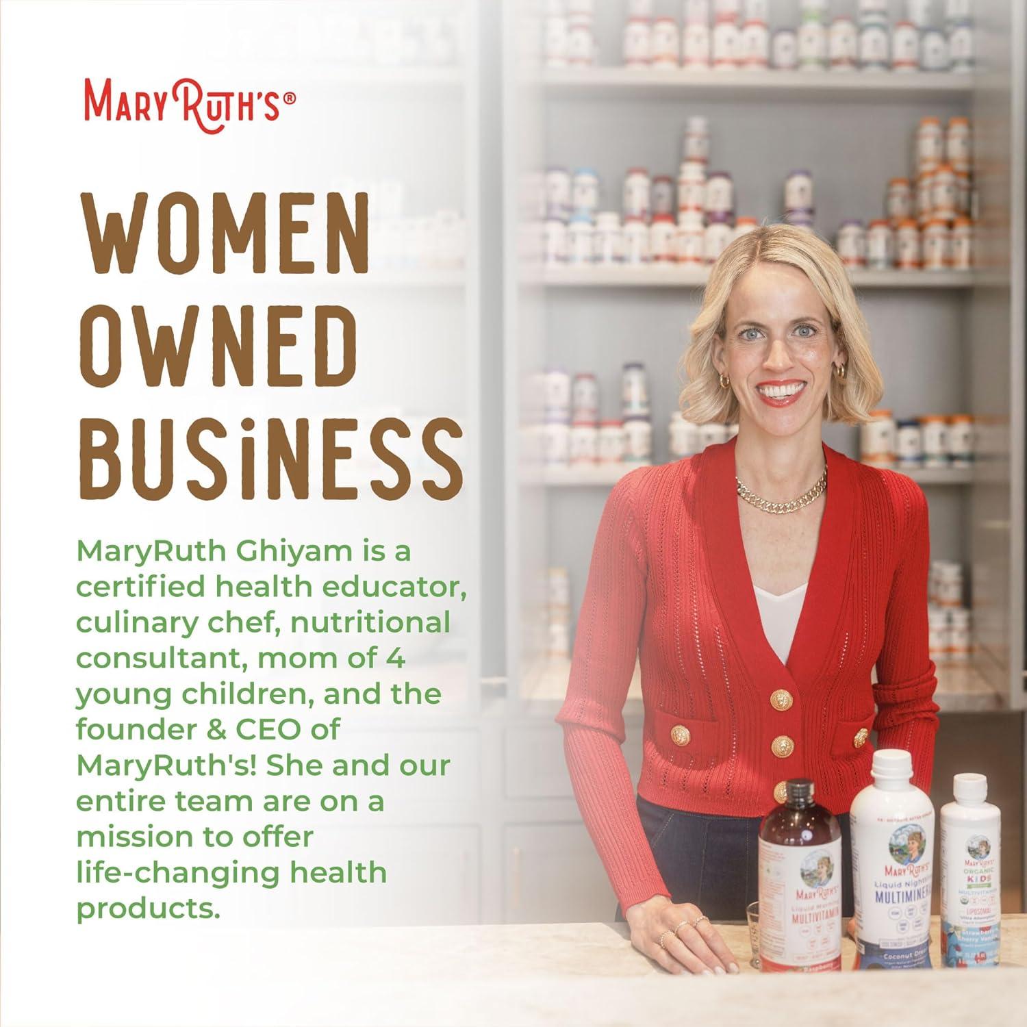 Gotas de Raíz de Maca MaryRuth 28.35g - Adaptógenos Naturales