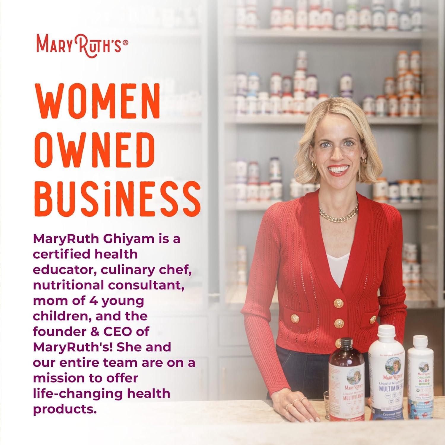 Gotas Líquidas de Vitamina A Orgánica MaryRuth 750mcg 29.57ml