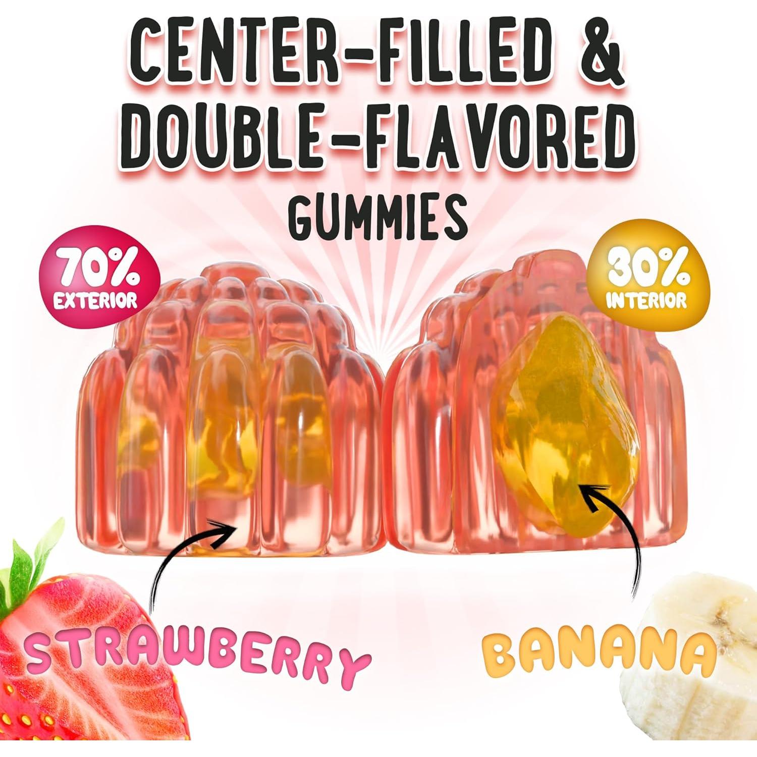 Gomitas de Glicinato de Magnesio Oh My Chewy 400mg - 60 Unidades