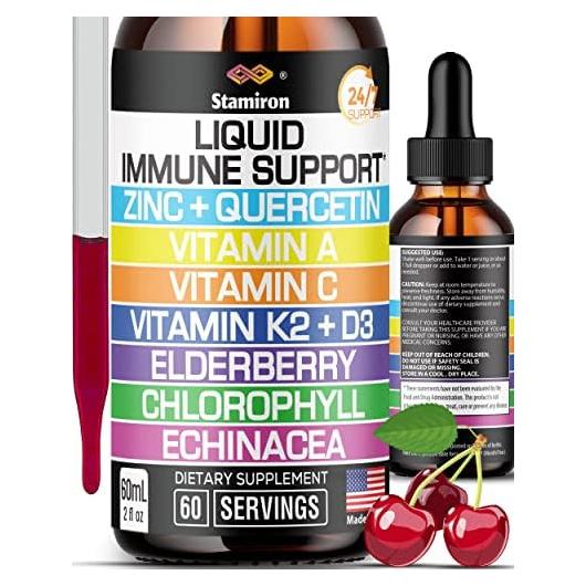 Gotas Inmunológicas Stamiron 60 Porciones Vitamina C D3 Zinc