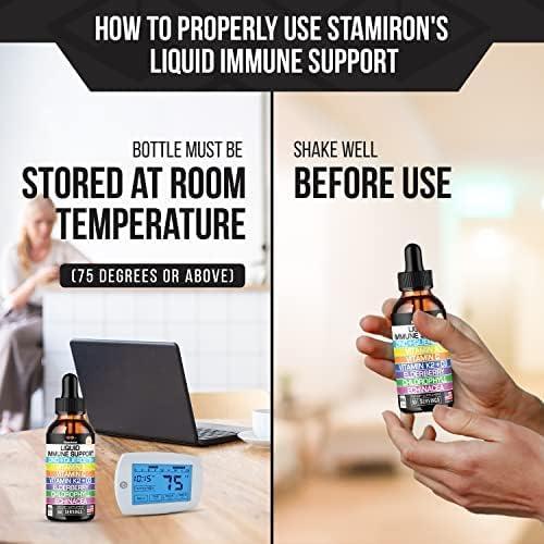 Gotas Inmunológicas Stamiron 60 Porciones Vitamina C D3 Zinc