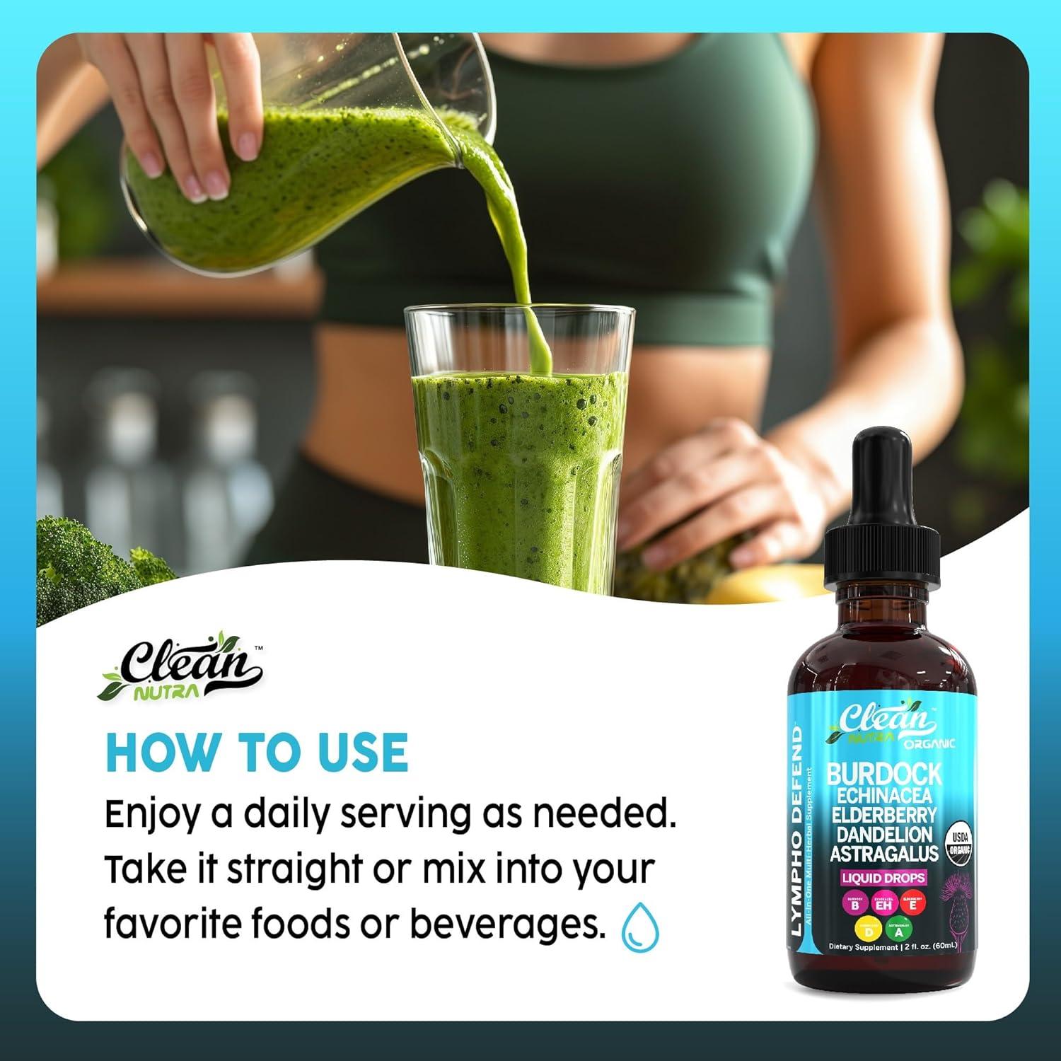 Suplemento Drenaje Linfático Clean Nutraceuticals 45g