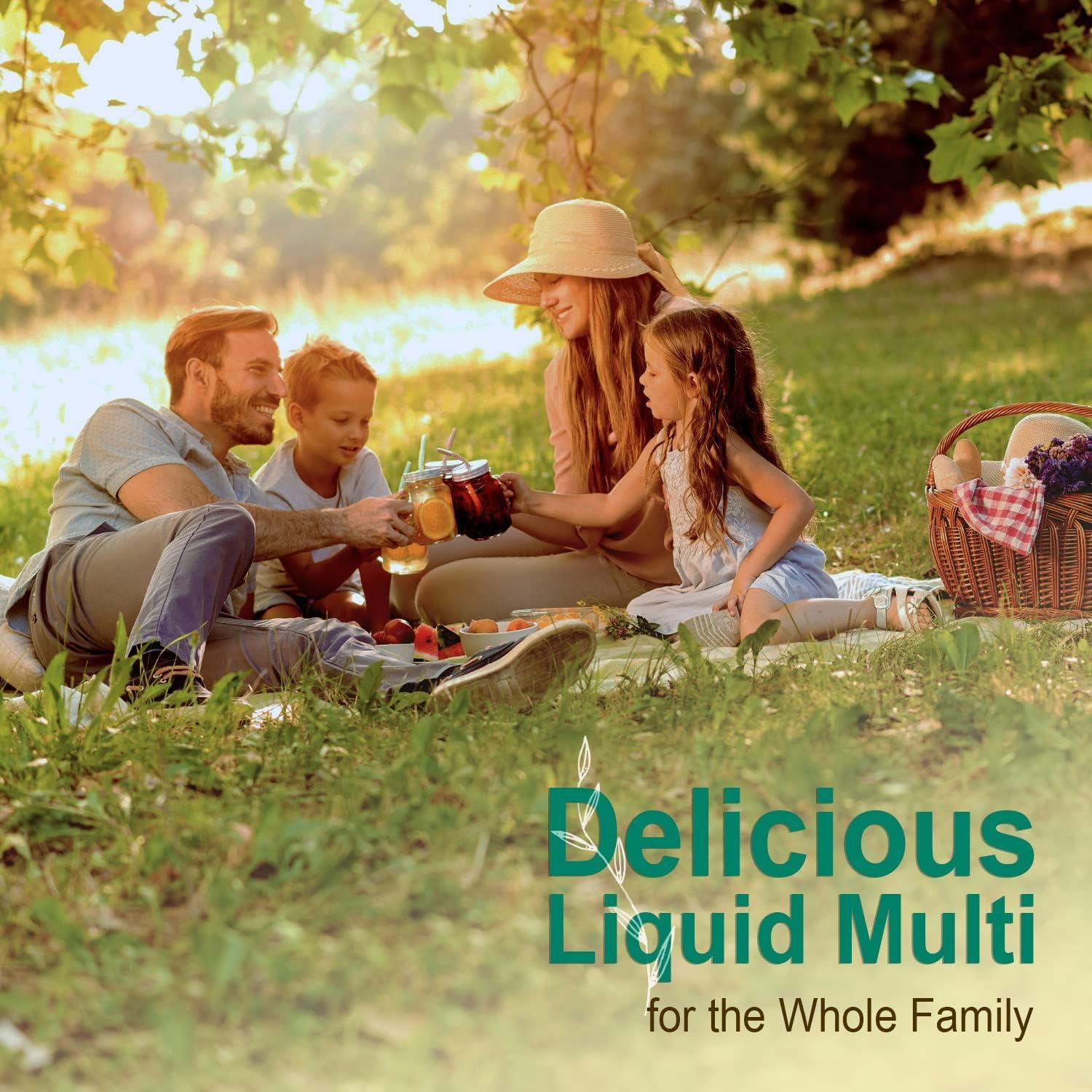 Multivitaminas Líquidas Vital Earth 946 ml con Ácido Fulvico