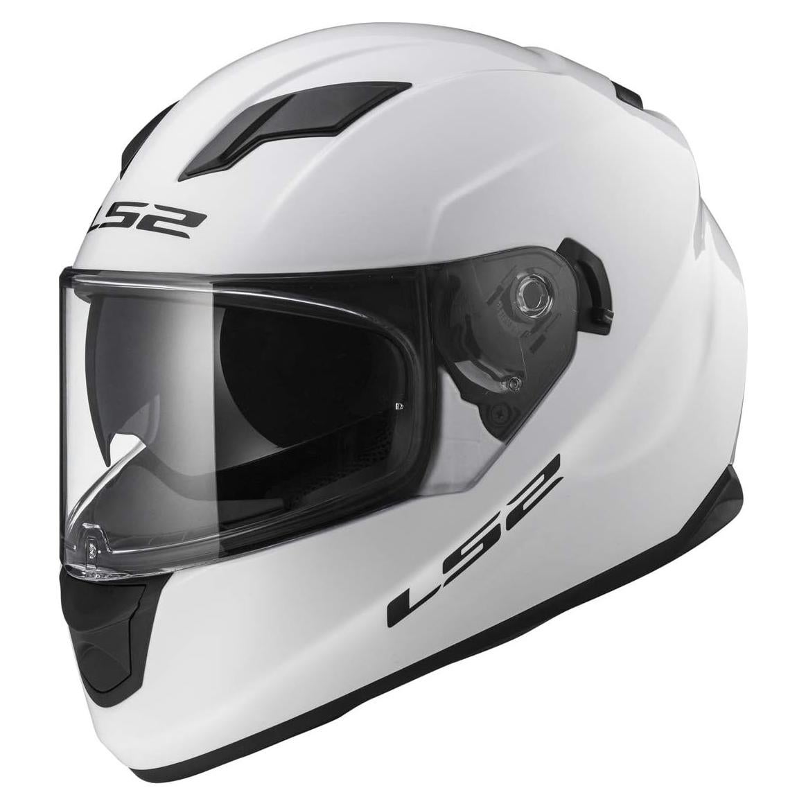 Casco LS2 Stream Full Face XX-Large Blanco con Visera Solar