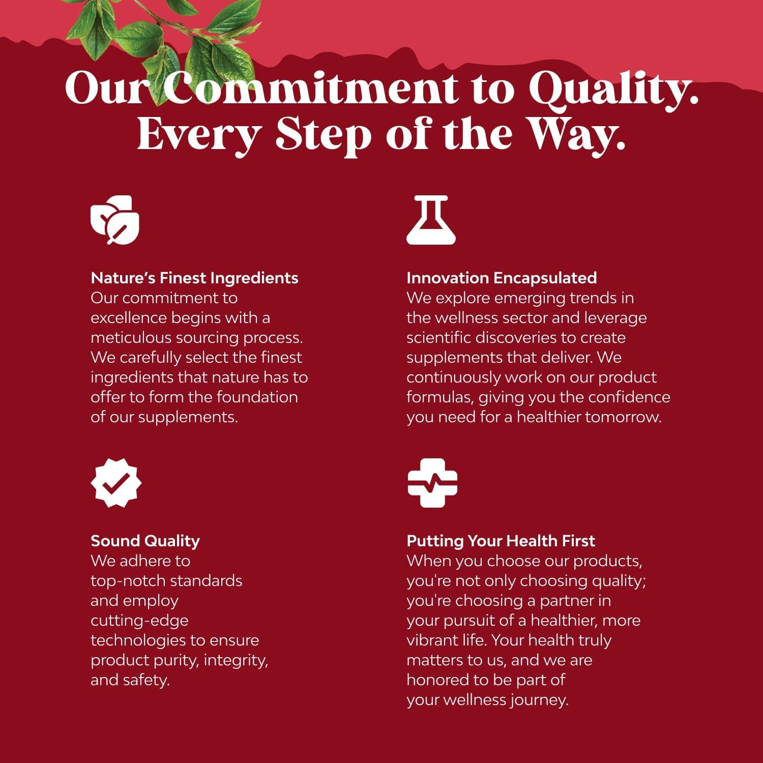 Cápsulas de Granada Natures Craft 60 Unidades Antioxidante