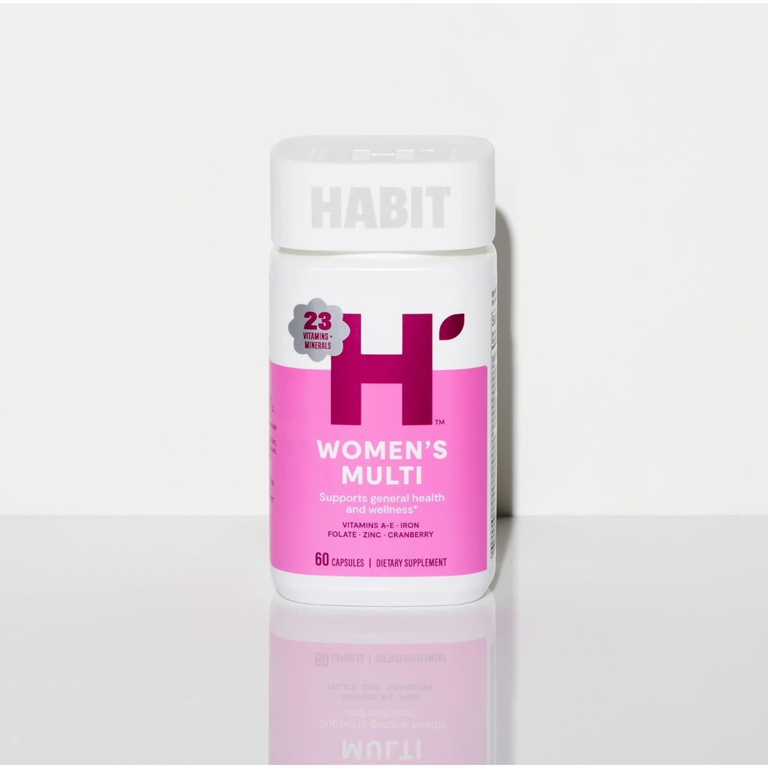 Suplemento Multivitamínico para Mujeres Habit 60 Cápsulas - 23 Vitaminas y Minerales