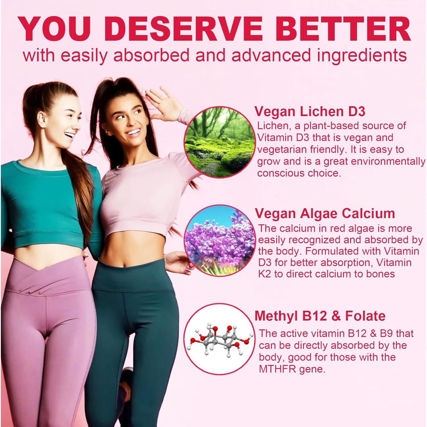 Multivitamina Metilada para Mujeres NextDia 60 Gominolas Veganas