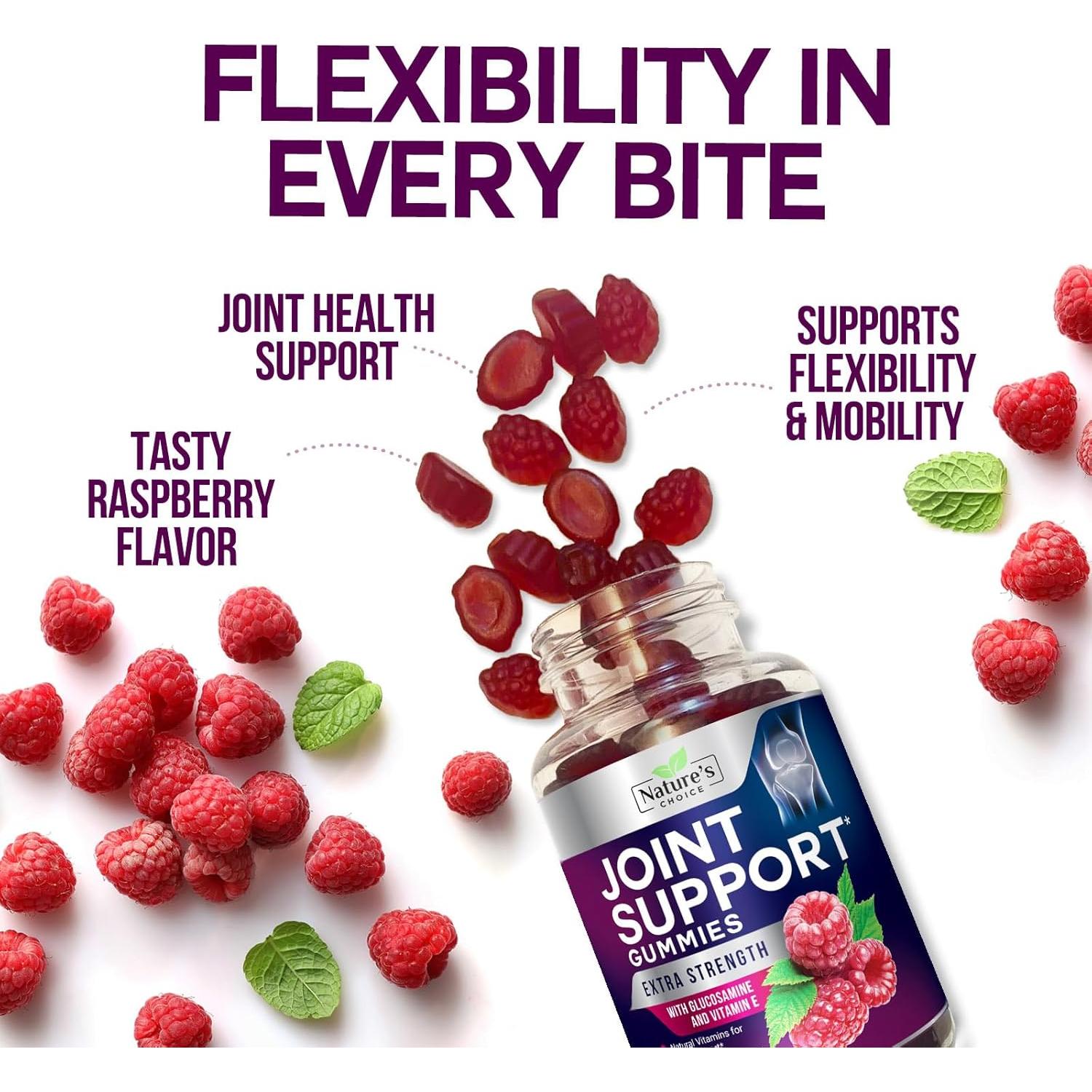 Gomitas de Soporte Articular Nature's Choice 60 Unidades Glucosamina