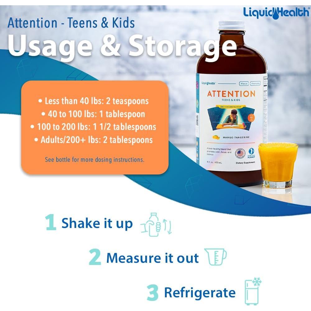 Suplemento Líquido Multivitamínico Liquid Health 473 ml - Mango Mandarina