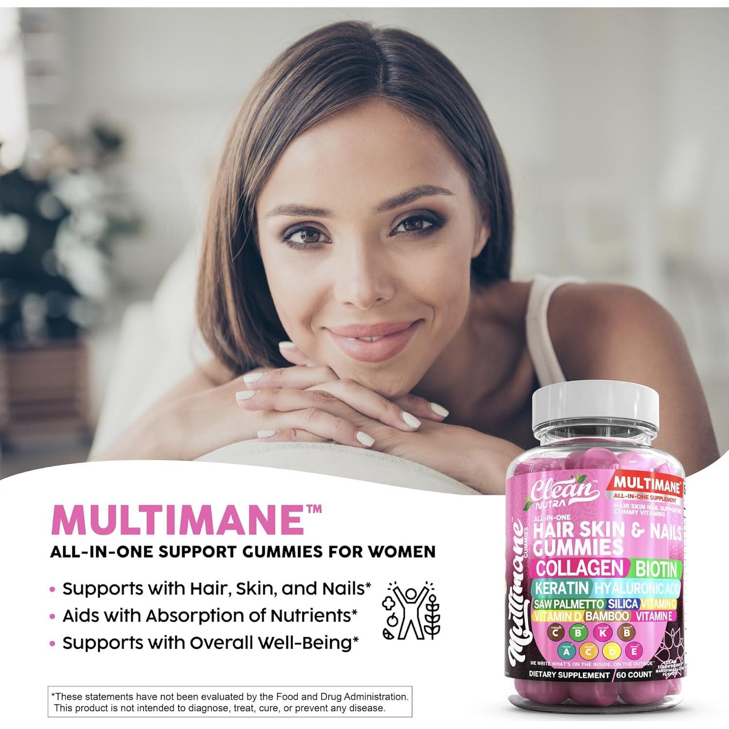 Gomitas de Biotina y Colágeno Clean Nutraceuticals 199g