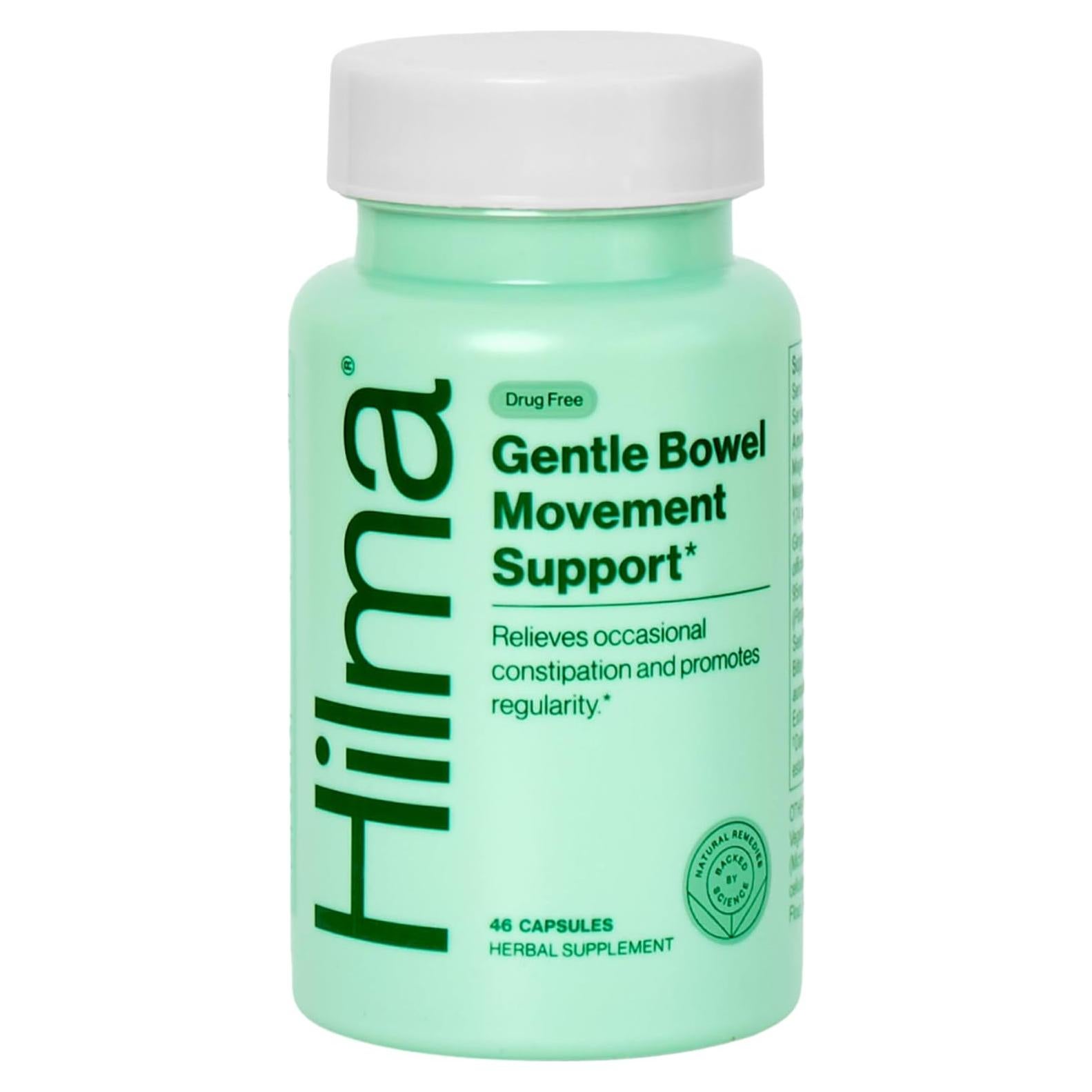 Suplemento Laxante Suave Hilma con Citrato de Magnesio 46 Cápsulas