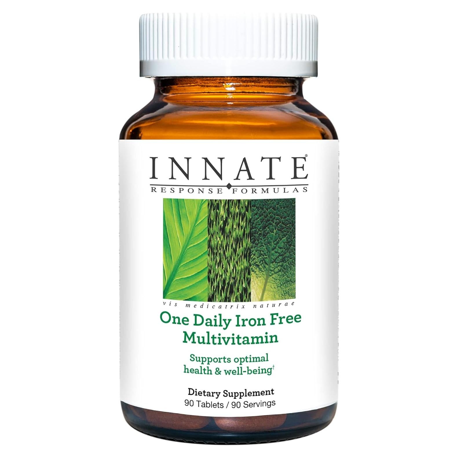 Multivitamínico Diario Sin Hierro INNATE Response 60 Tabletas