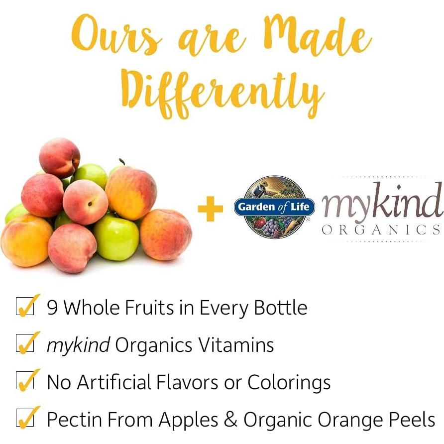 Vitaminas Gummy Orgánicas para Mujeres 40+ Jardín de Vida - 120 Unidades