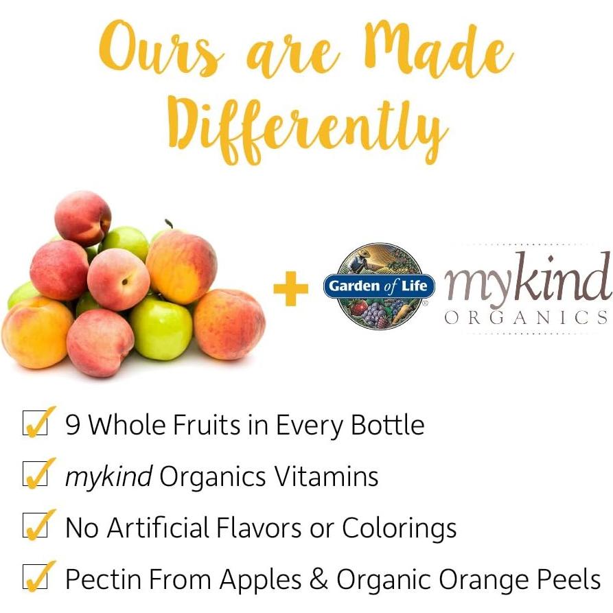 Vitaminas Gummy Orgánicas para Mujeres 40+ Jardín de Vida - 120 Unidades