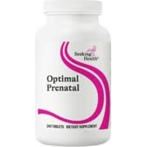 Vitaminas Prenatales Seeking Health 240 Cápsulas Vegetarianas