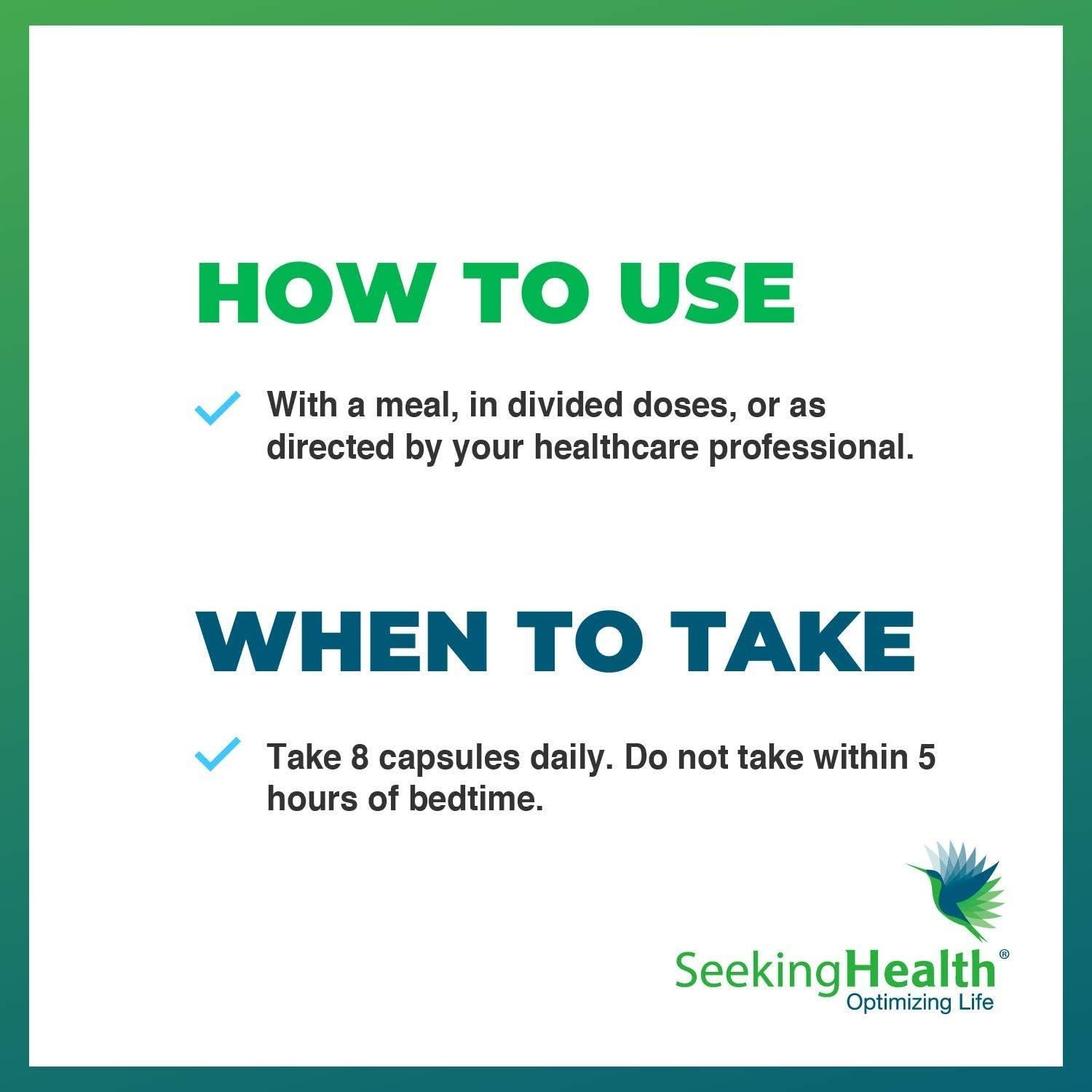Vitaminas Prenatales Seeking Health 240 Cápsulas Vegetarianas