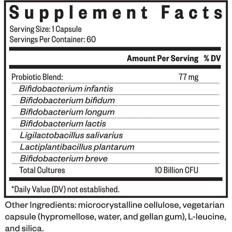 Suplemento Probiotico Seeking Health ProBiota HistaminX 60 Cápsulas