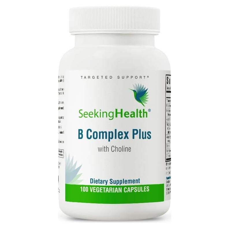 Suplemento Complejo de Vitamina B Seeking Health 100 Cápsulas