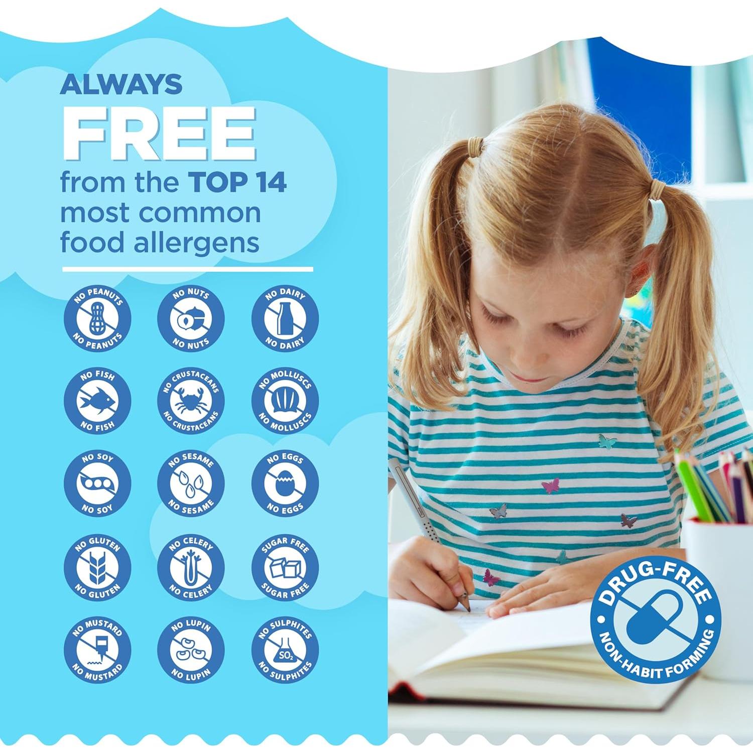 Gomitas Calmantes Veganas Nutramin Niños 90 ct - Sin Azúcar