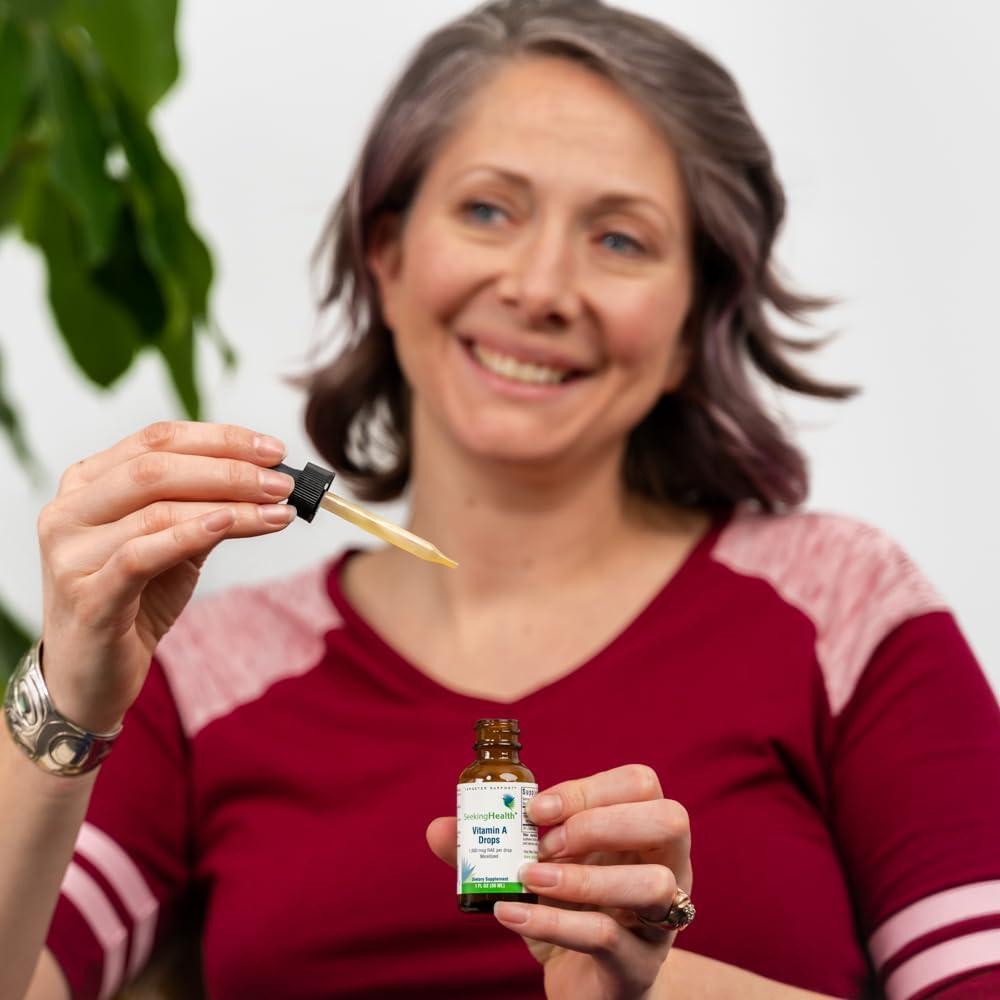 Gotas de Vitamina A Seeking Health 1500 mcg - 30 ml