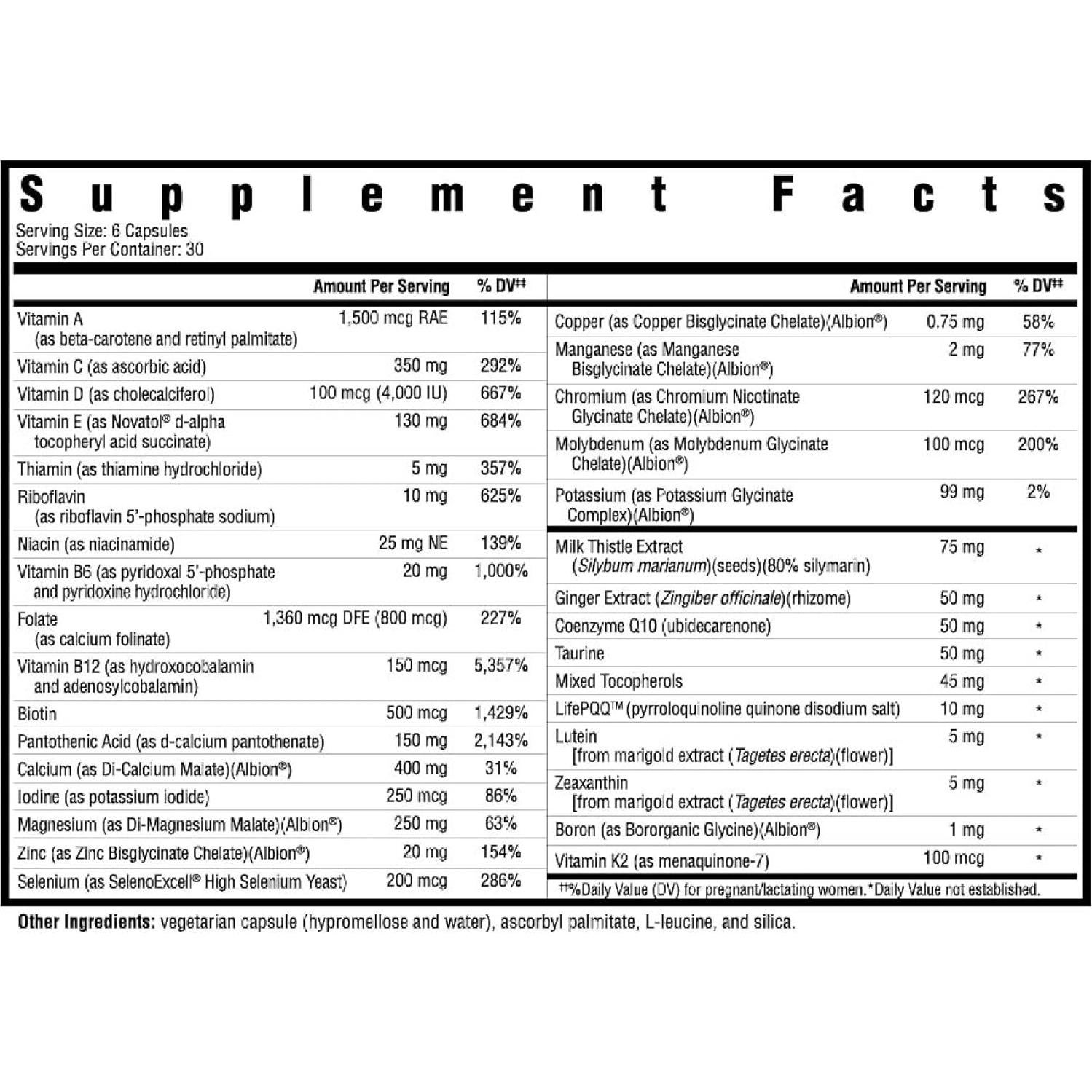 Vitaminas Prenatales Buscando Salud 180 Cápsulas B6 Jengibre