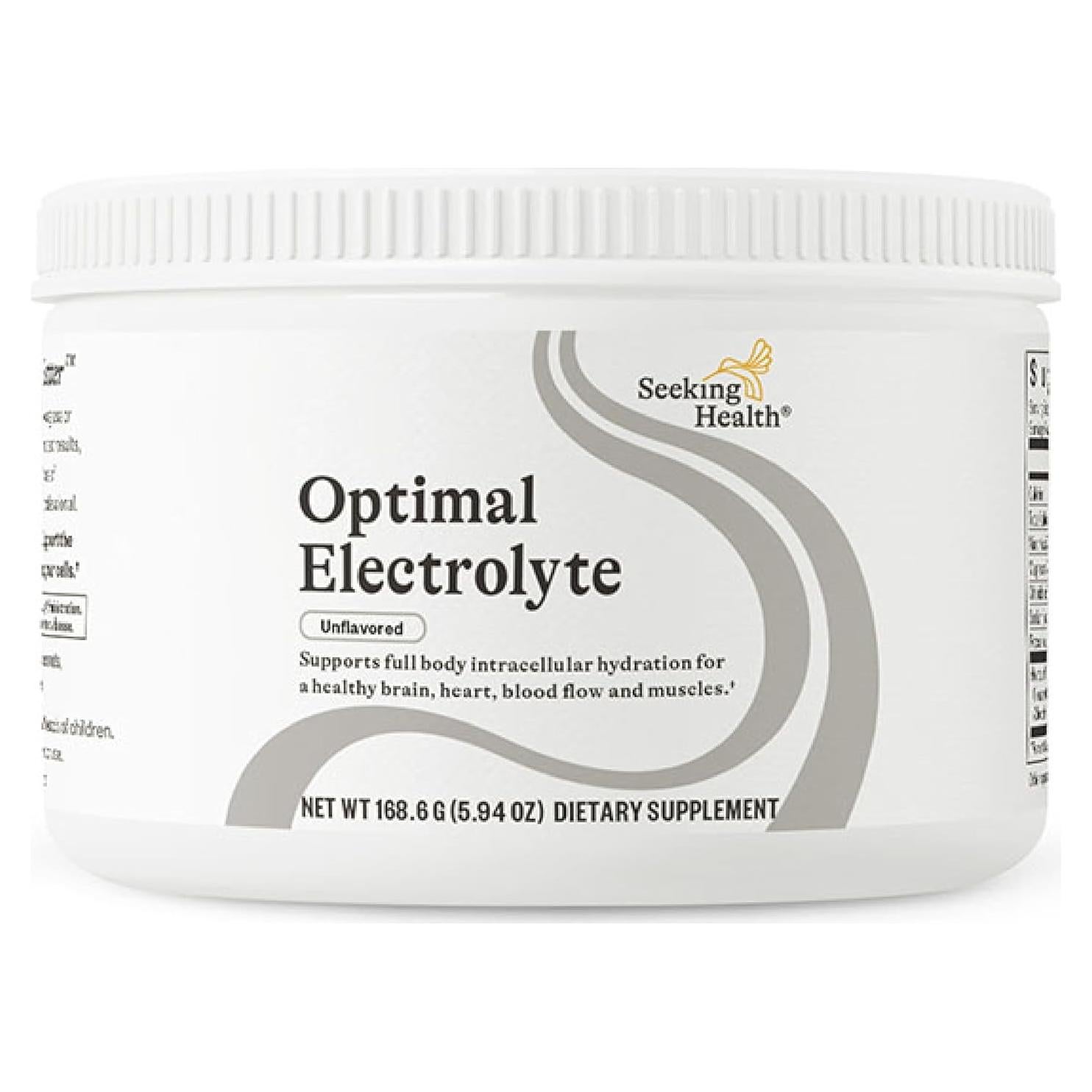 Polvo de Electrolitos Seeking Health 168.5g Sin Sabor