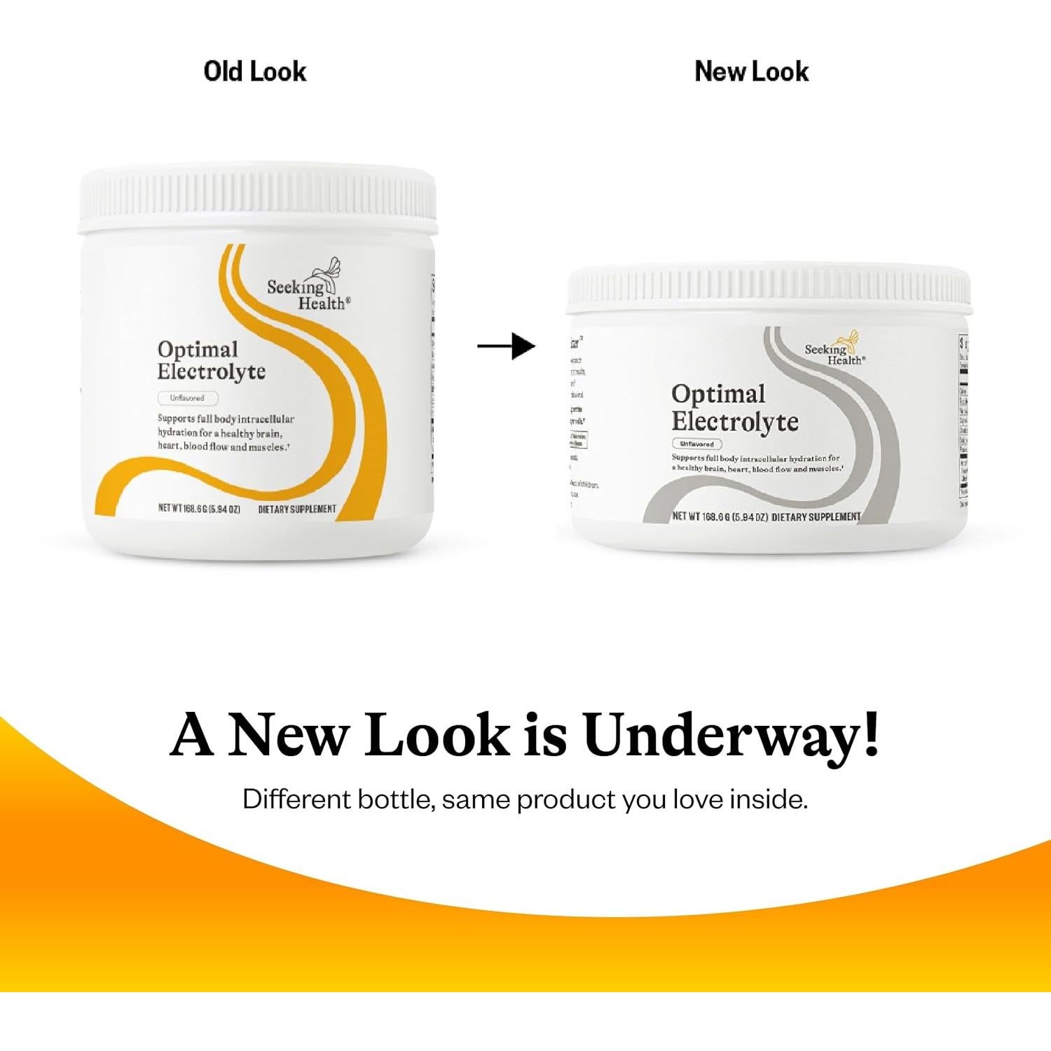 Polvo de Electrolitos Seeking Health 168.5g Sin Sabor