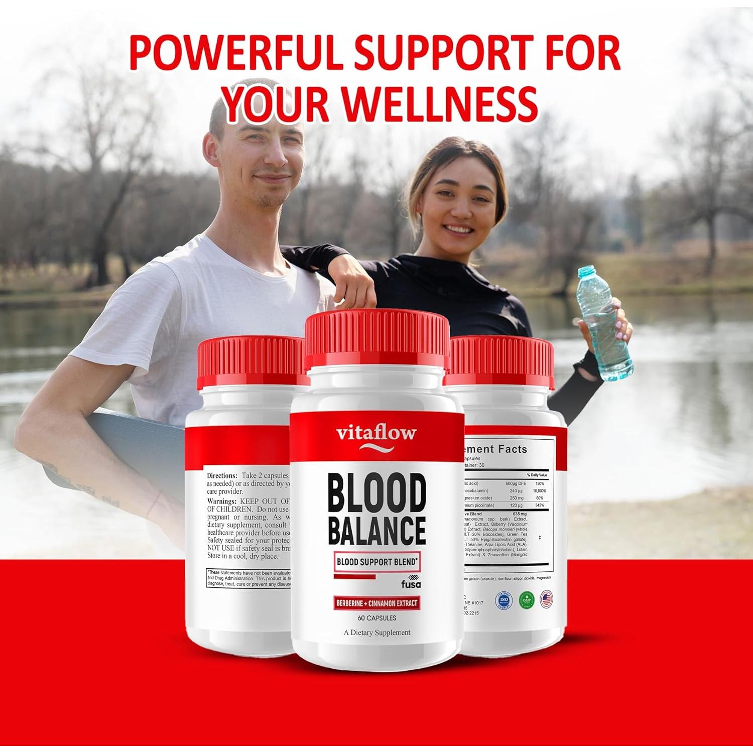 Suplemento Multivitamínico de Glucógeno Vita Flow 60 Cápsulas