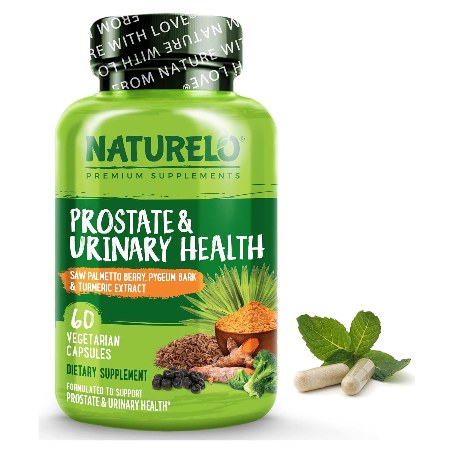 Suplemento Natural NATURELO Salud Prostática 60 Cápsulas