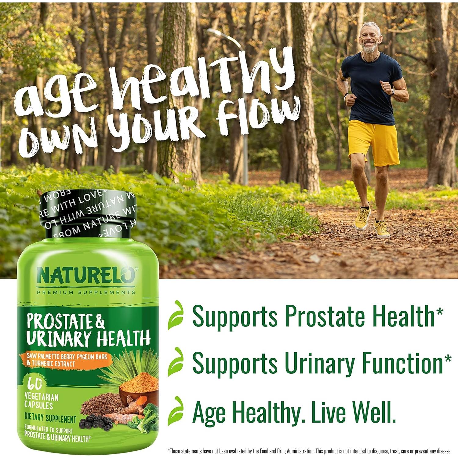 Suplemento Natural NATURELO Salud Prostática 60 Cápsulas