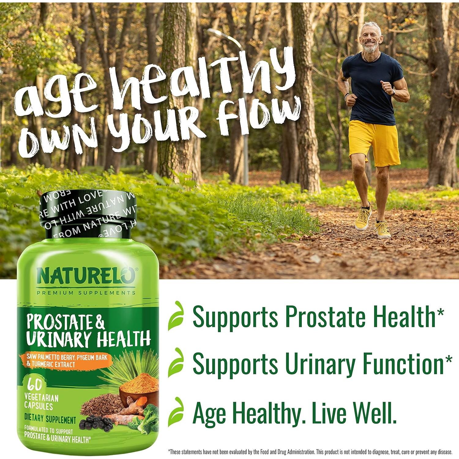 Suplemento Natural NATURELO Salud Prostática 60 Cápsulas