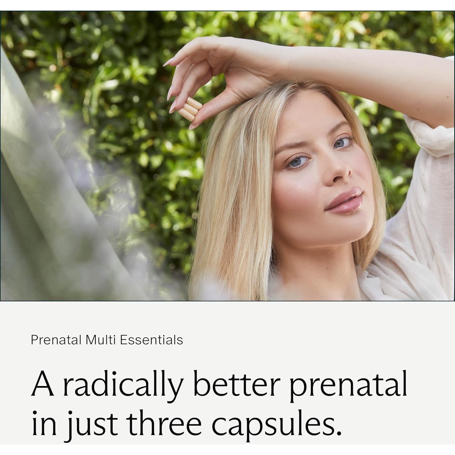 Multivitamina Prenatal Necesario 30 Cápsulas - 23 Nutrientes Esenciales