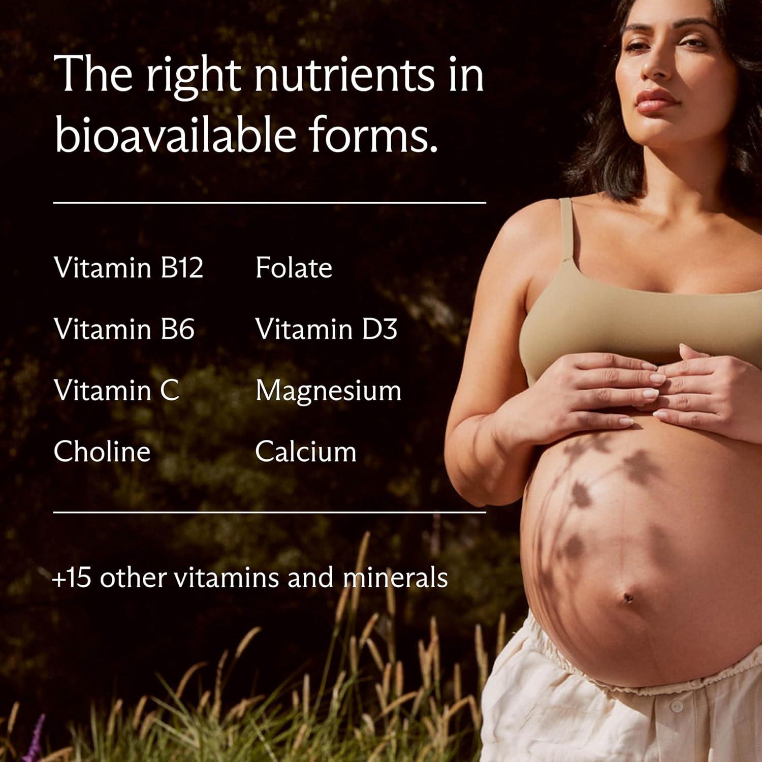 Multivitamina Prenatal Necesario 30 Cápsulas - 23 Nutrientes Esenciales