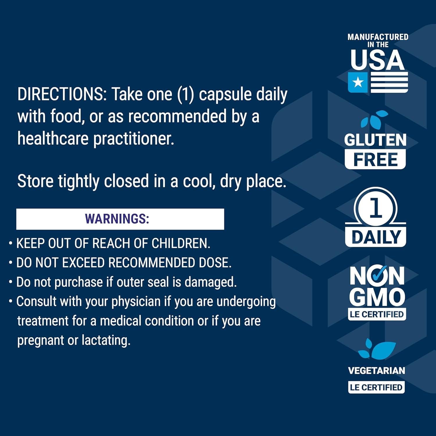 Suplemento Vitamina B Life Extension Homocysteine Resist 60 Cápsulas