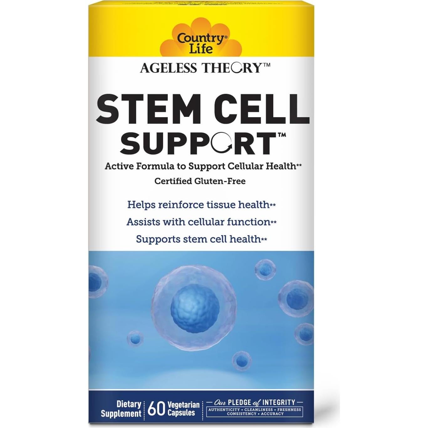 Cápsulas Vegetarianas Country Life Teoría Sin Edad 212g