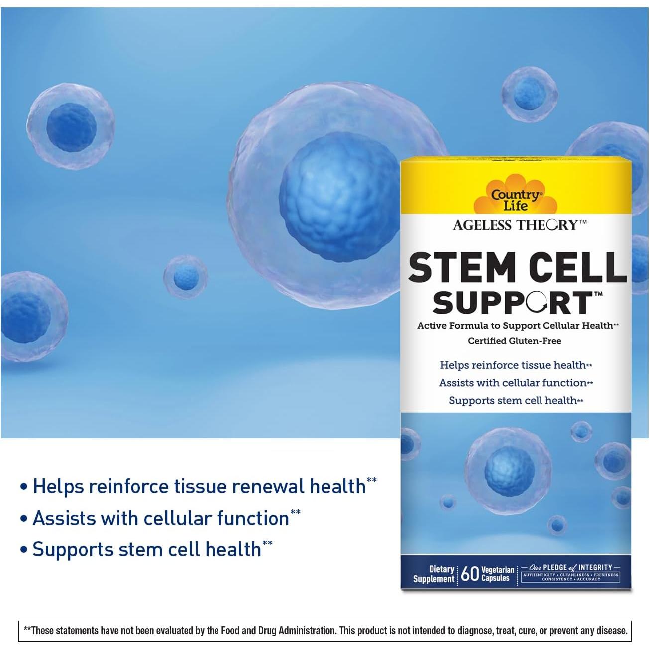 Cápsulas Vegetarianas Country Life Teoría Sin Edad 212g