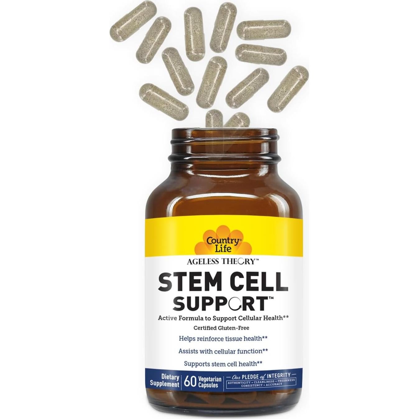 Cápsulas Vegetarianas Country Life Teoría Sin Edad 212g