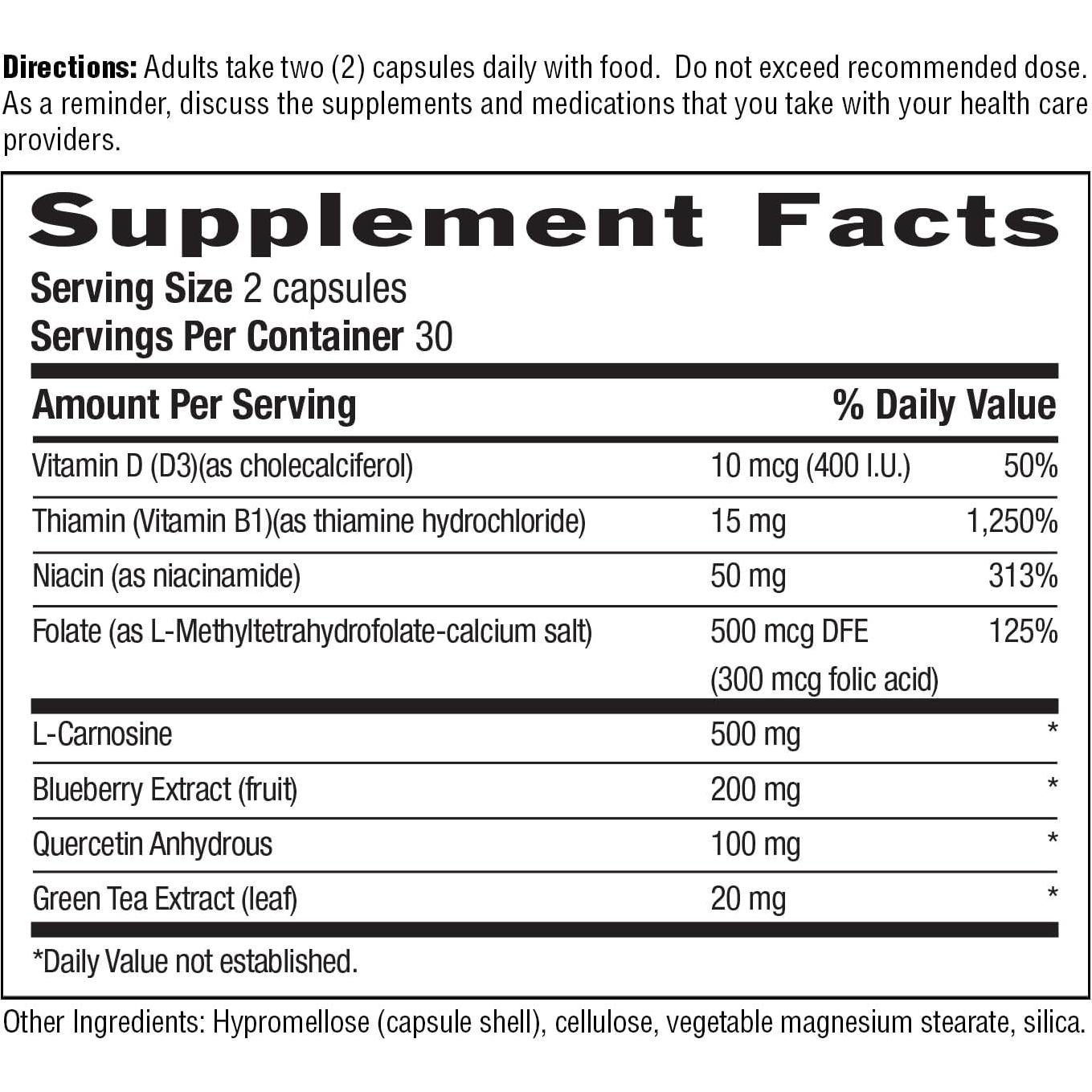 Cápsulas Vegetarianas Country Life Teoría Sin Edad 212g